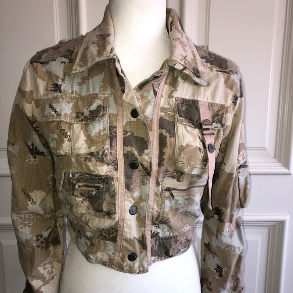 danang Jackets & Blazers - DaNang silk blend camouflage jacket danang Jackets & Blazers - DaNang silk blend camouflage jacket